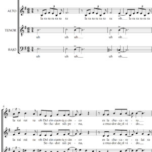 Chacarera del 55 - SATB